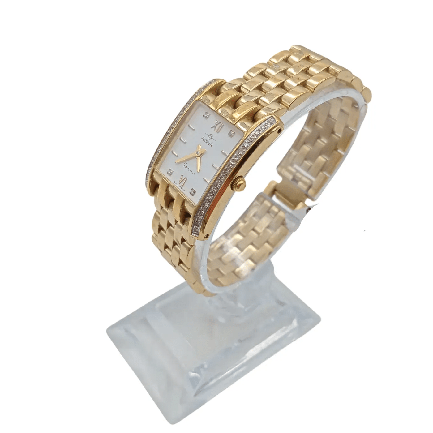 Adina Forever Gold Ladies Watch   (WR)