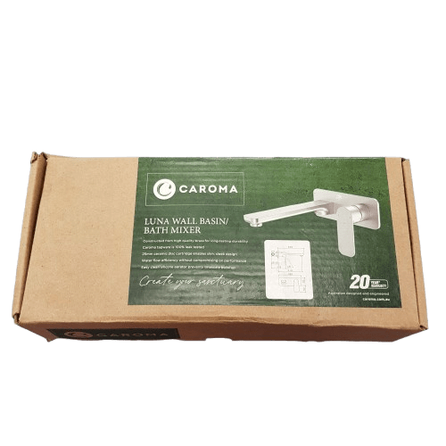 Caroma Luna Wall Basin/ Bath Mixer New In The Box