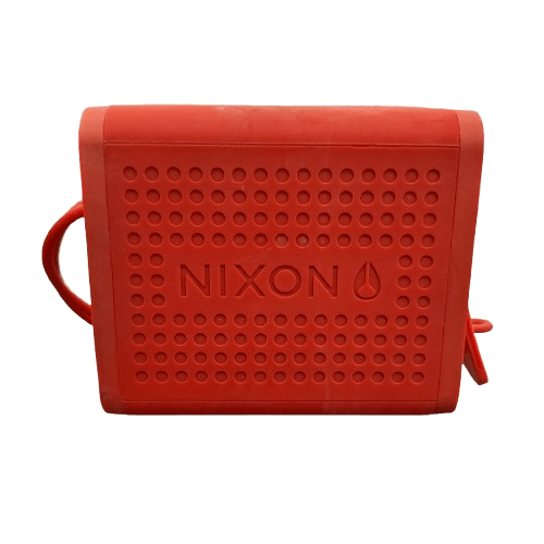 Nixon H012 Mini Blaster Red Bluetooth Speaker with USB and AUX Cable