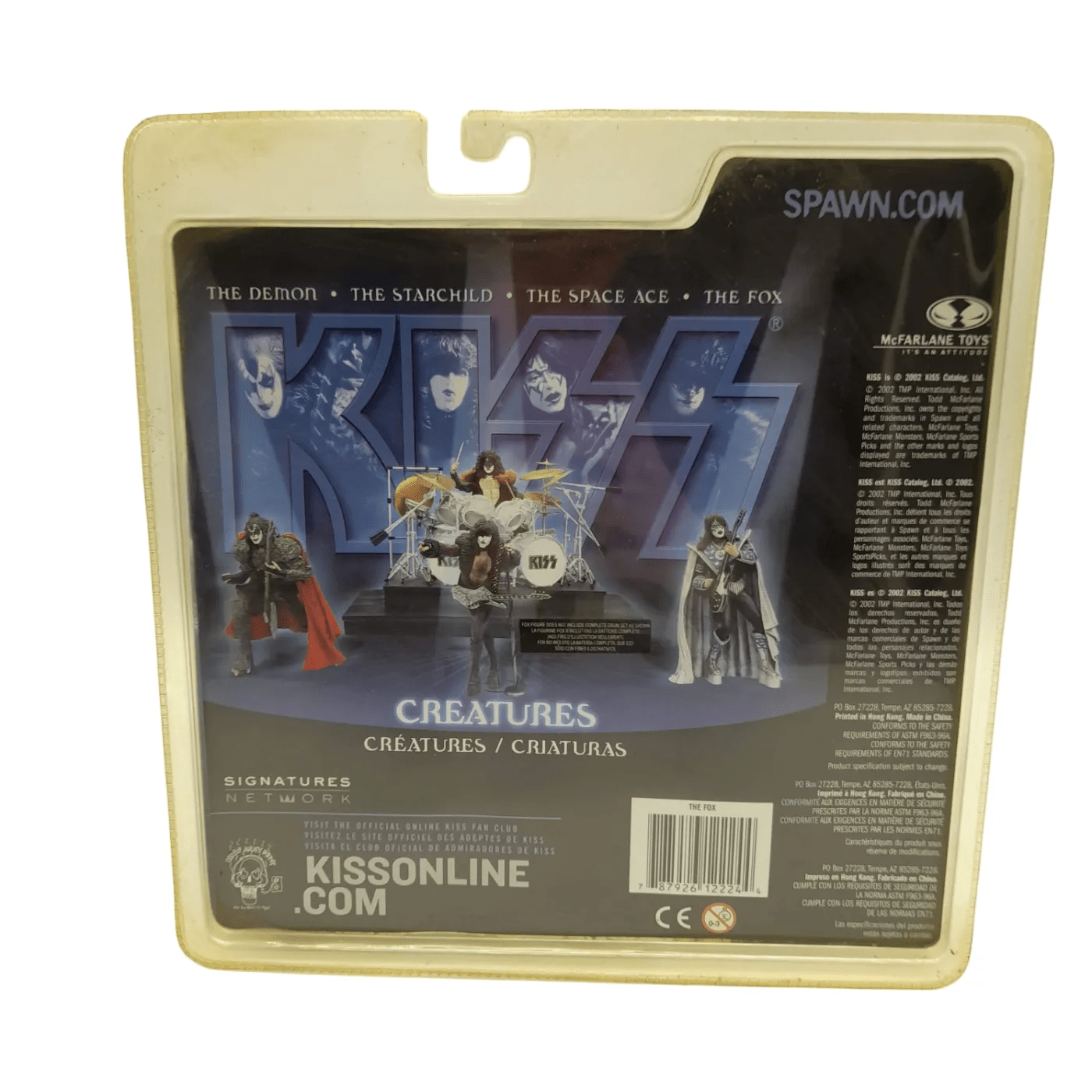 McFarlane Toys – Kiss Creatures The Fox Figurine (WL 1347983)