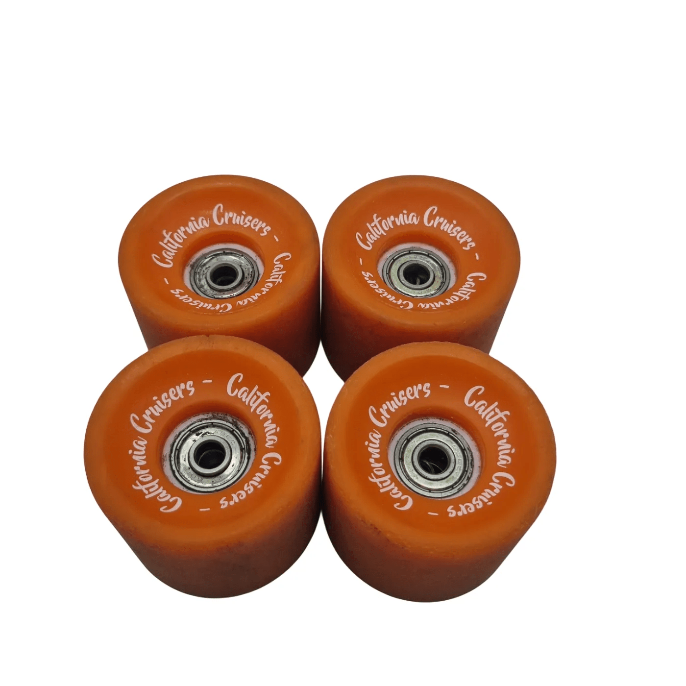 California Cruisers Skateboard Wheels Orange Set of 4 – (WR 1355938)