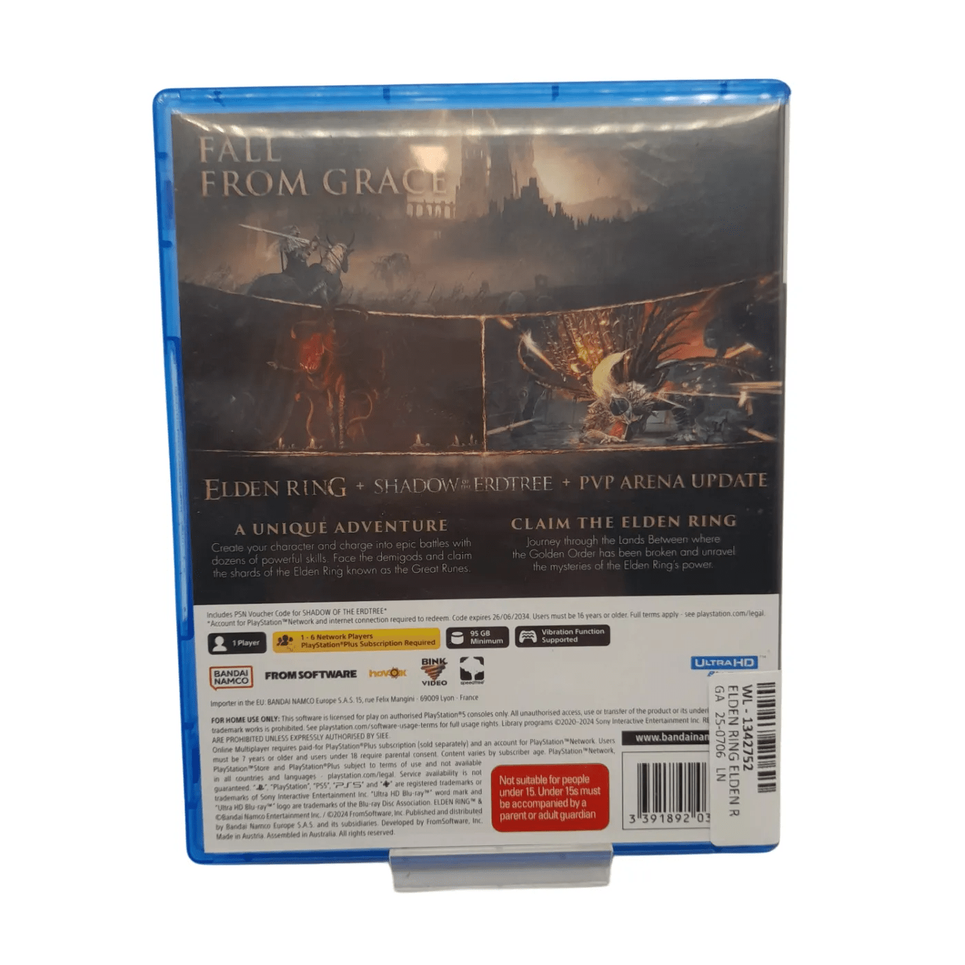 Sony Playstation 5 Game: Elden Ring – Shadow Of The Erdtree Edition