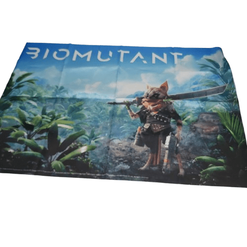 THQNORDIC XBOX One/Series Biomutant Collector’s Edition, Very Good Condition, With Box, Soundtrack, XB1/Series Game Disc In Case + A1 Fabric Artwork (NA 1344388)