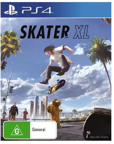 Skater XL PS4 Game Good Condition No Manual