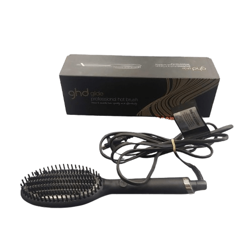 GHD Glide Hair Straightener Hot Brush, Black, Good Condition, With Box (No Internal Packaging)