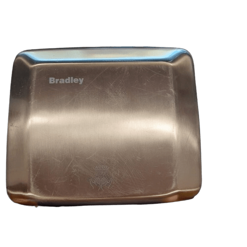 Bradley Classic Heavy Duty Hand Dryer, Automatic, Silver, AU Plug, Scratches To Front