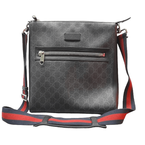Gucci GG Black Small Messenger Bag- With Certificate or Authentification (LN)  1342747