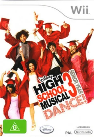 High School Musical 3 Senior Year Dance Wii Game Good Condition With Manual