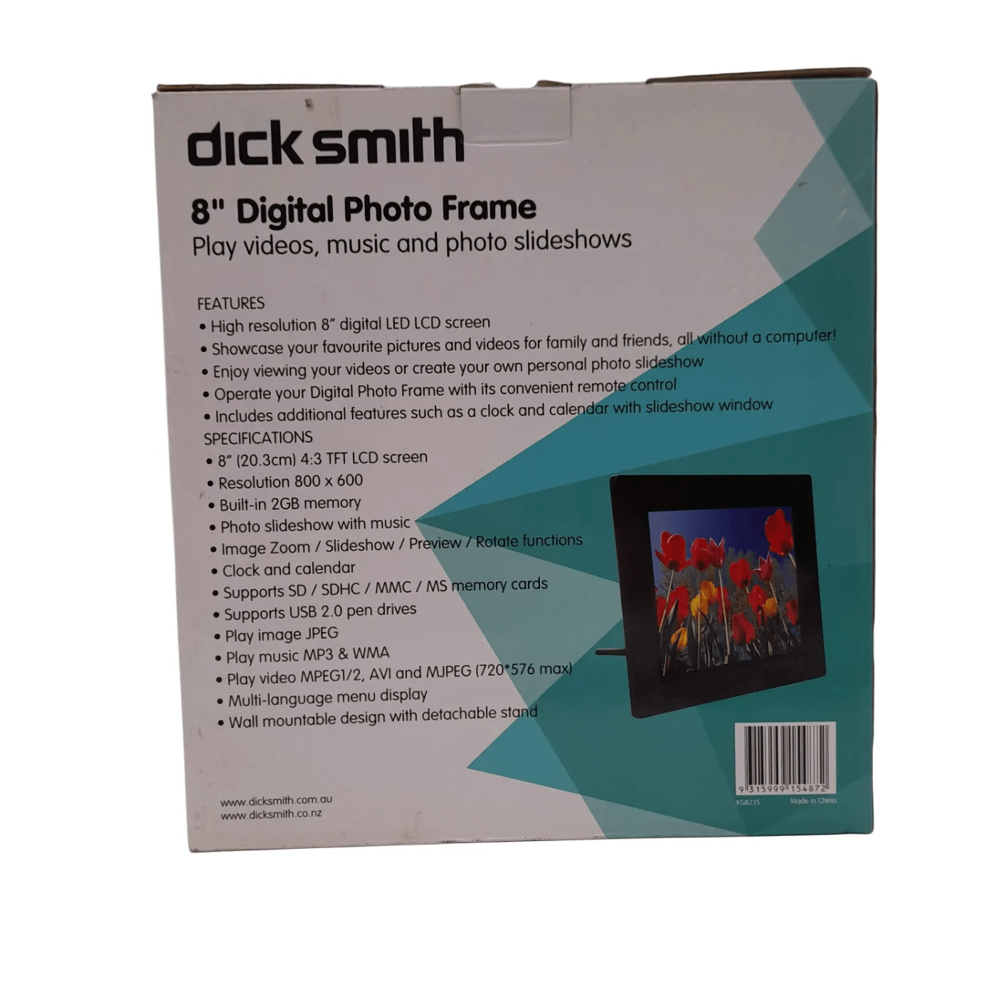 Dick Smith Digital Photo Frame TP013080 – WR 1357919