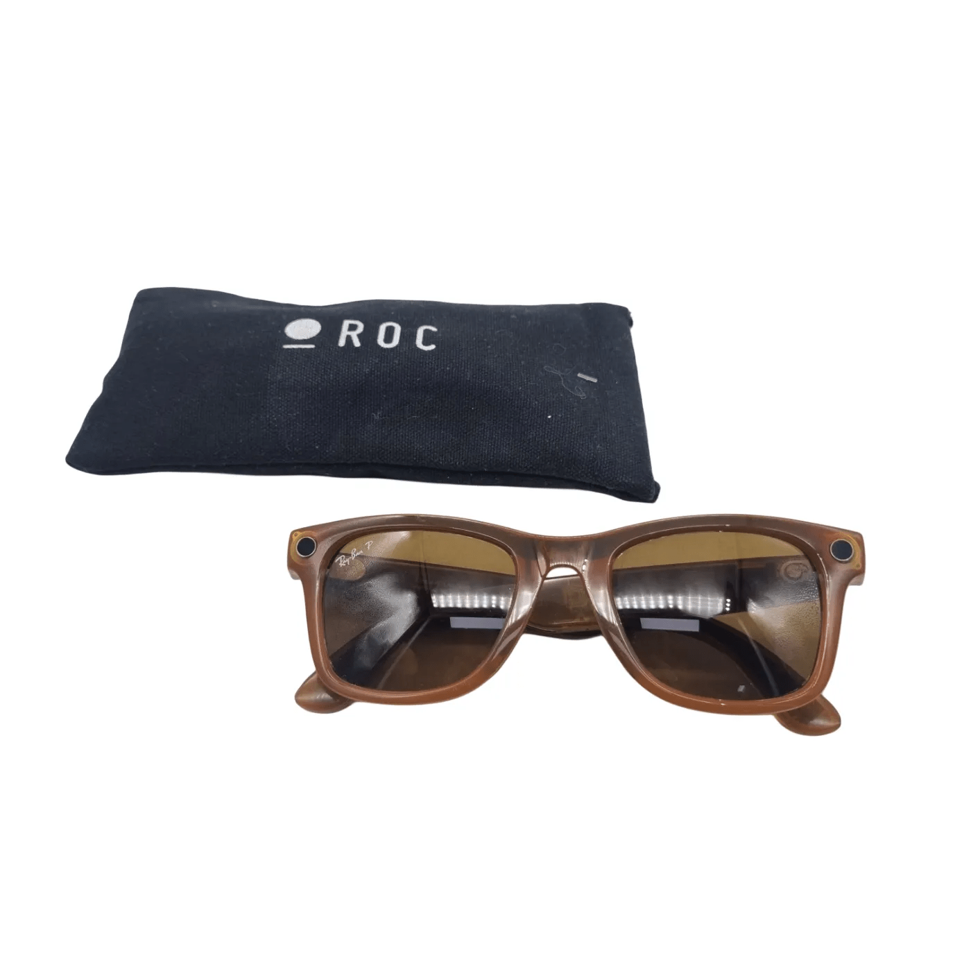 Ray-Ban Meta Wayfarer RW4008 With ROC Case (WR 1343550)