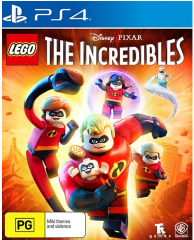 Lego The Incredibles Playstation 4 Game – Very Good Condition  No Manual