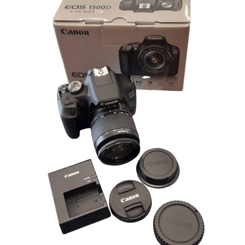 CANON CAMERA EOS1500D WITH EF-S18-55 LENS (GE)