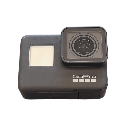 Go Pro Camera Black 7 With 2 Batteries Charger And Stand