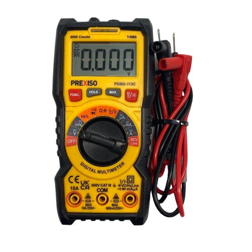 Prexiso 600V Digital Multimeter – PDMX-113C