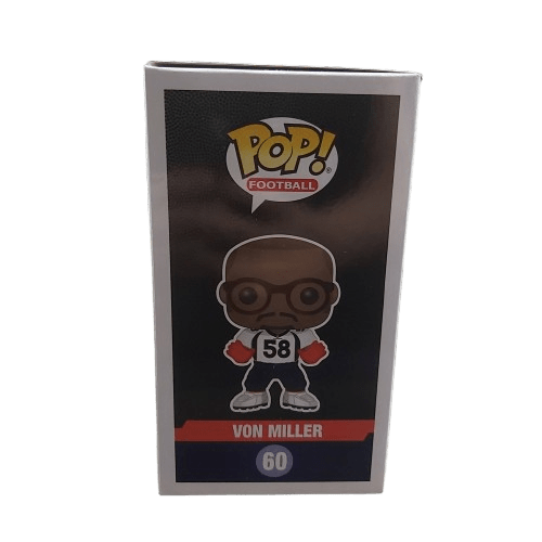 Funko Pop! Vinyl Football Series – NFL Denver Broncos #60 Von Miller Very Good Condition In Box