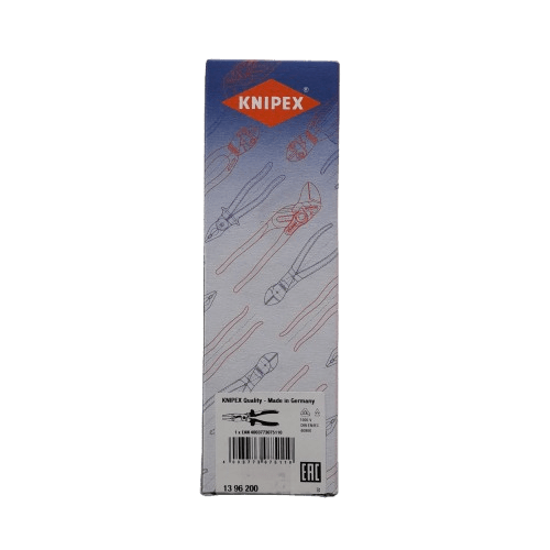 Knipex 86 06 Plier Wrench, 250 mm Overall, Angled, Bent, Flat, Straight Tip, VDE/1000V, 52mm Jaw (LN)