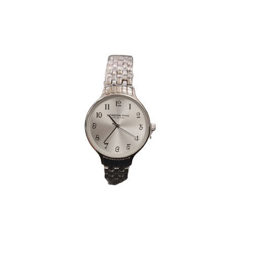 Ladies Silver London Fog Watch LF069SS With Box – Plastic Still On