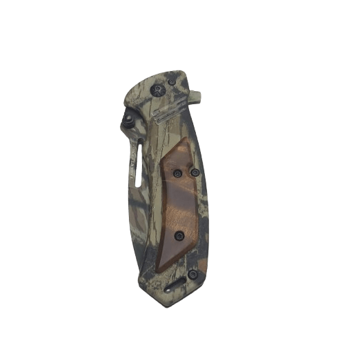 Ground Zero Camo Pocket Knife (NA)
