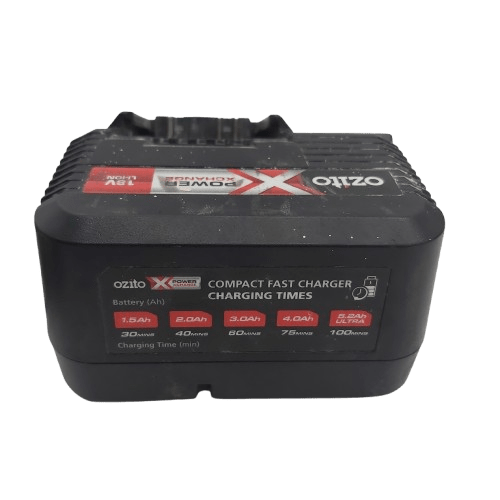 Ozito PXCG-030C 18V PowerXchange Battery Charger, With Paint Splatter (NA 1353026)