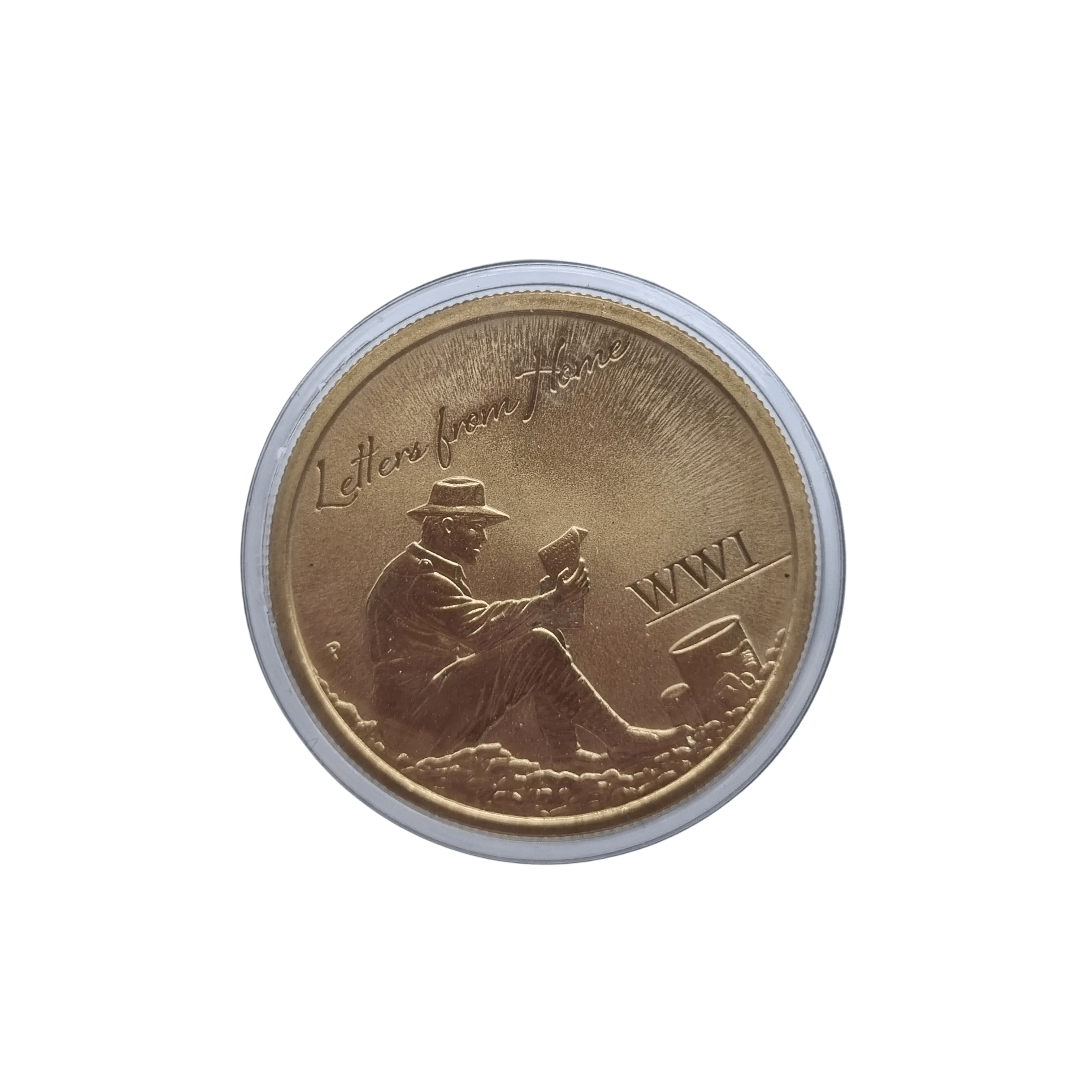 2016 $1 Postmen of WWI Coin Cover PNC