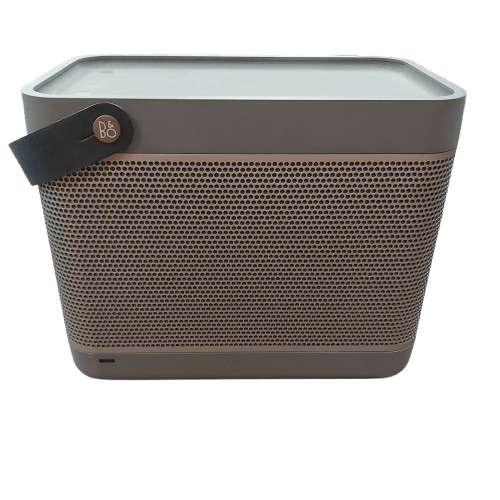 Bang + Olufsen Speaker Beolit 12, Silver, Good Condition, With AC Power Cable + 3.5mm AUX Cable