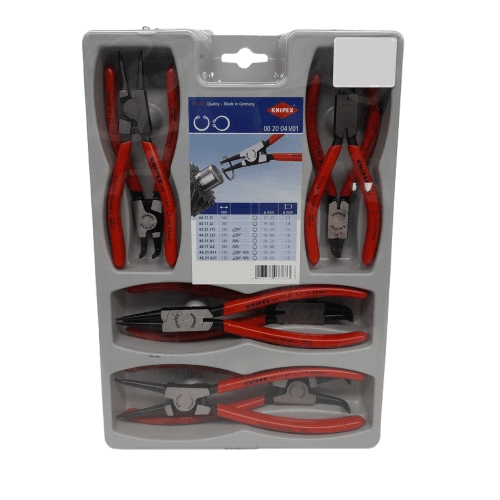 Knipex 00 20 04 V01 8Pce Circlip Plier Set Like New (LN)