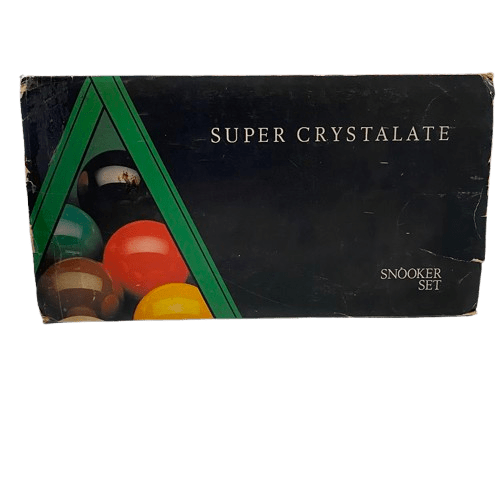 Super Crystale Snooker Set ( 17 x 7/8″ 47.5mm) Style C3131 In Box (NE)