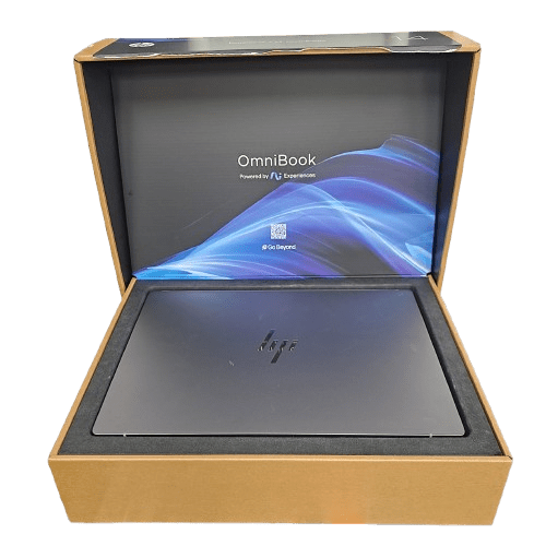 HP Omnibook X Laptop, Grey, Snapdragon X Elite-X1E78100 Qualcom Processor, 16GB RAM, 1TB SSD, Win11 Home, Like New, With Box + Charger