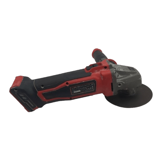Ozito PXAGS-115 18V PowerXchange Angle Grinder, Some Scuffing, With Handle, Guard, Replacement Disc + Grease SKIN ONLY (NA 1353020)