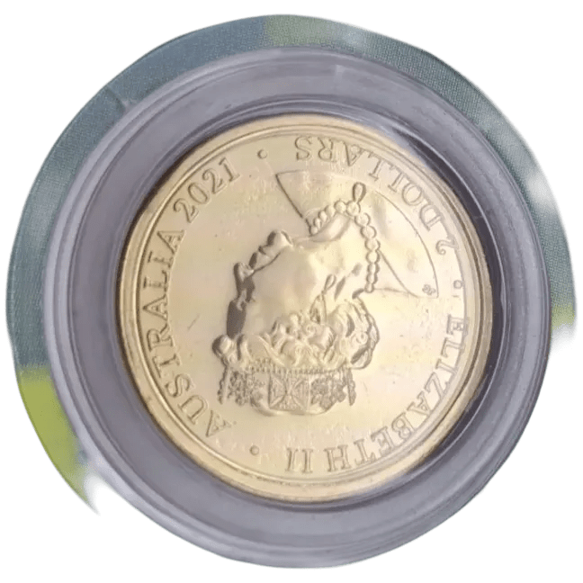 Royal Australian Mint | 2021 $2 ‘C’ Mintmark Coloured Uncirculated Coin