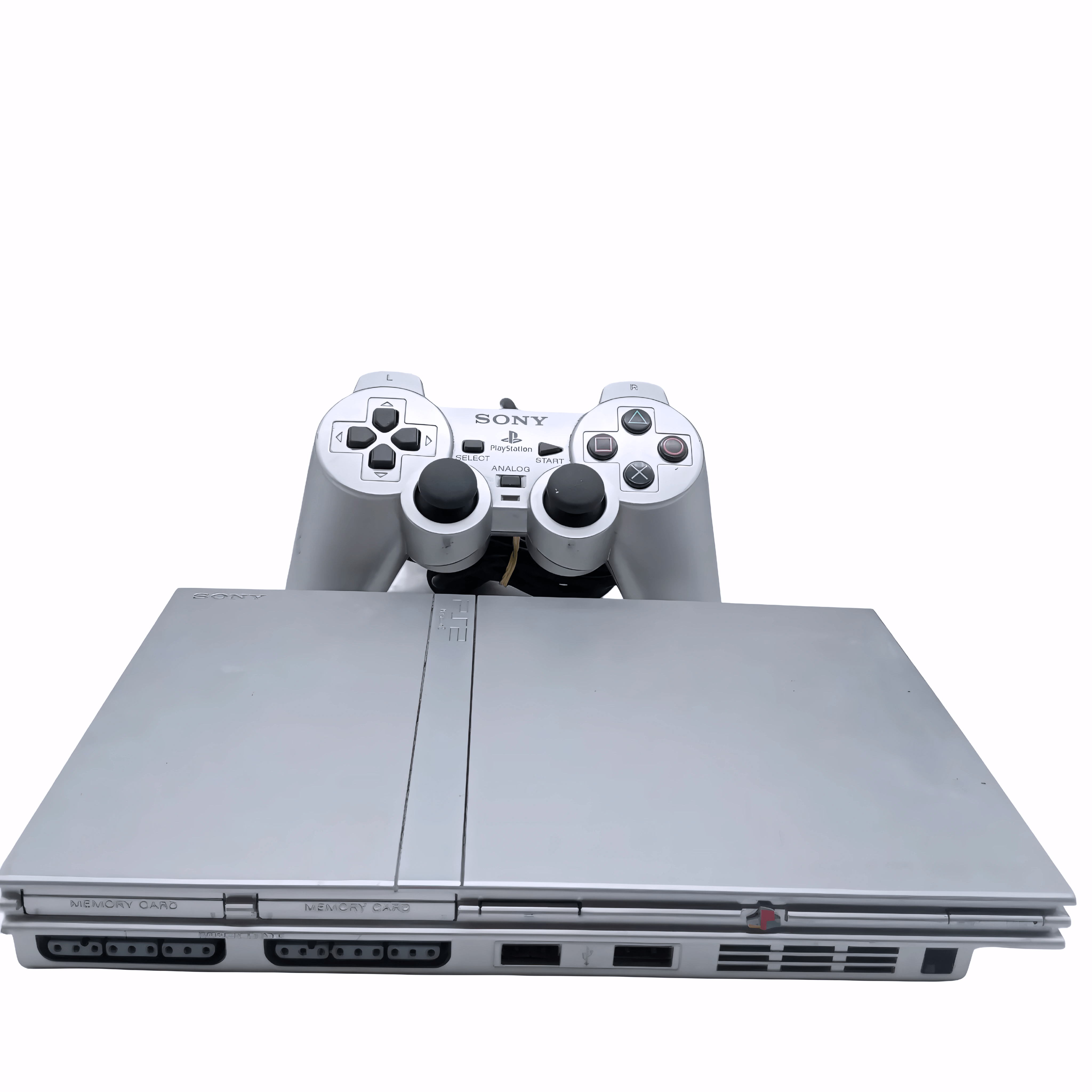 The Sony PlayStation 2 Slim Console  1 x Controller (Model SCPH-70002)  (WR 1347974)