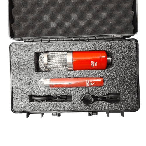 MXL 550 / 551R Condenser Microphone Ensemble In Black Case (MR 1344928)