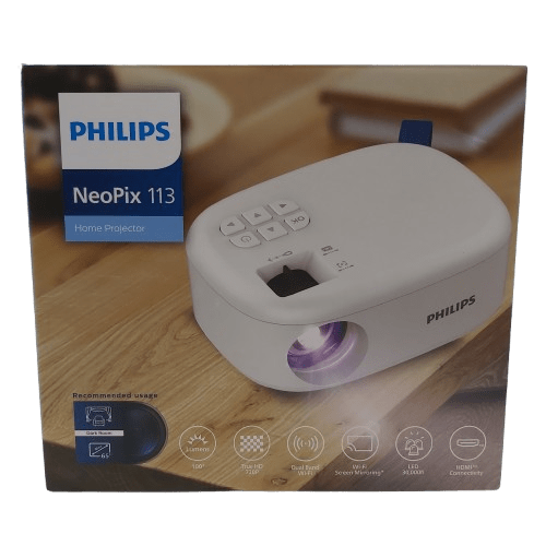 Philips Projector NeoPix 113 Like New In Box – (CP-1349610)
