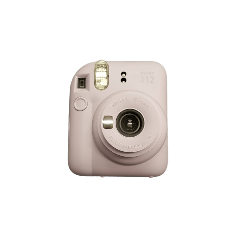 FujiFilm Instax Mini 12 – Lilac, Includes Box, Batteries and Strap