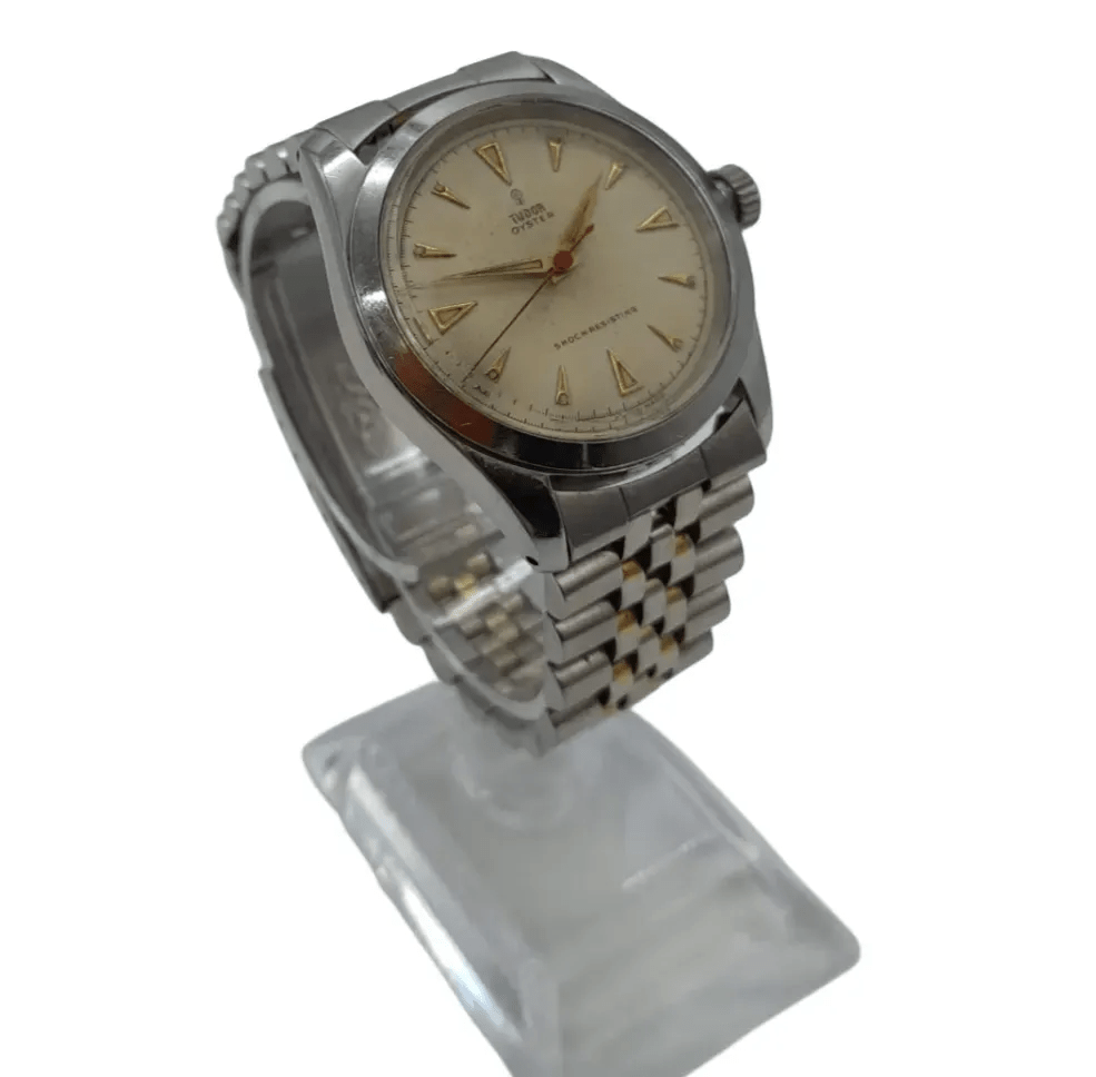 Tudor Oyster 7904 Small Rose 33.5mm 1950s – ETA 1182 Manual – Rare Classic (WL 1341782)