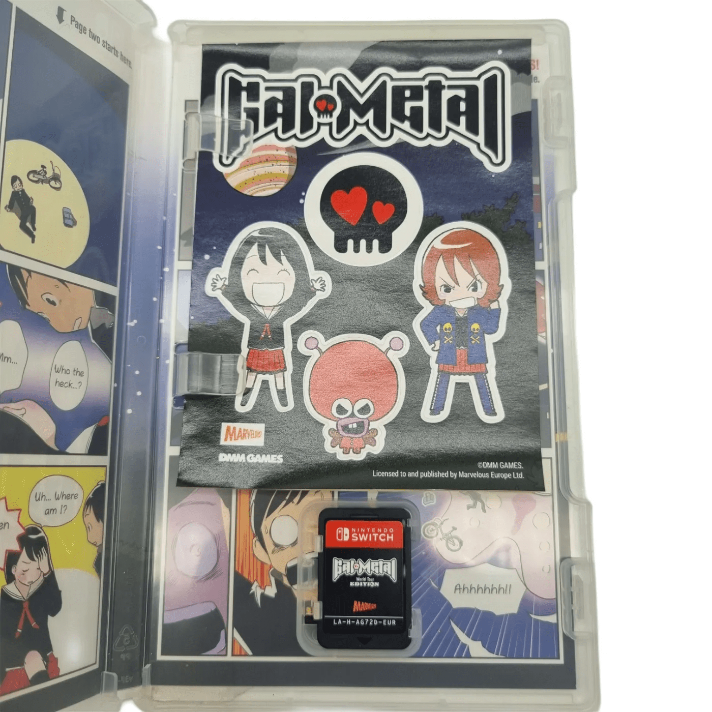 Nintendo Switch Game: Gal Metal World Tour Edition