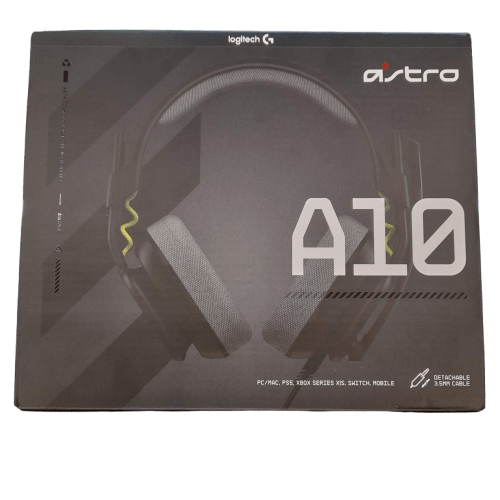 Logitech ASTRO A10 Wired Gaming Headset, Black/XB