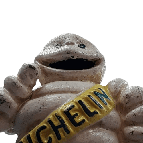 Michelin Man Figure Vic 1936 White Money box ( Vintage )