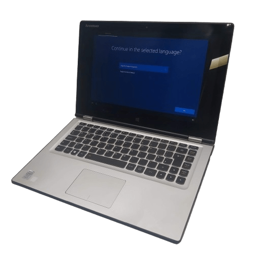 Lenovo Yoga 2 13” 20344 Laptop – Intel Core i5, 8GB RAM, 512GB SSD, Windows 10 Home, Touchscreen, Includes Charger