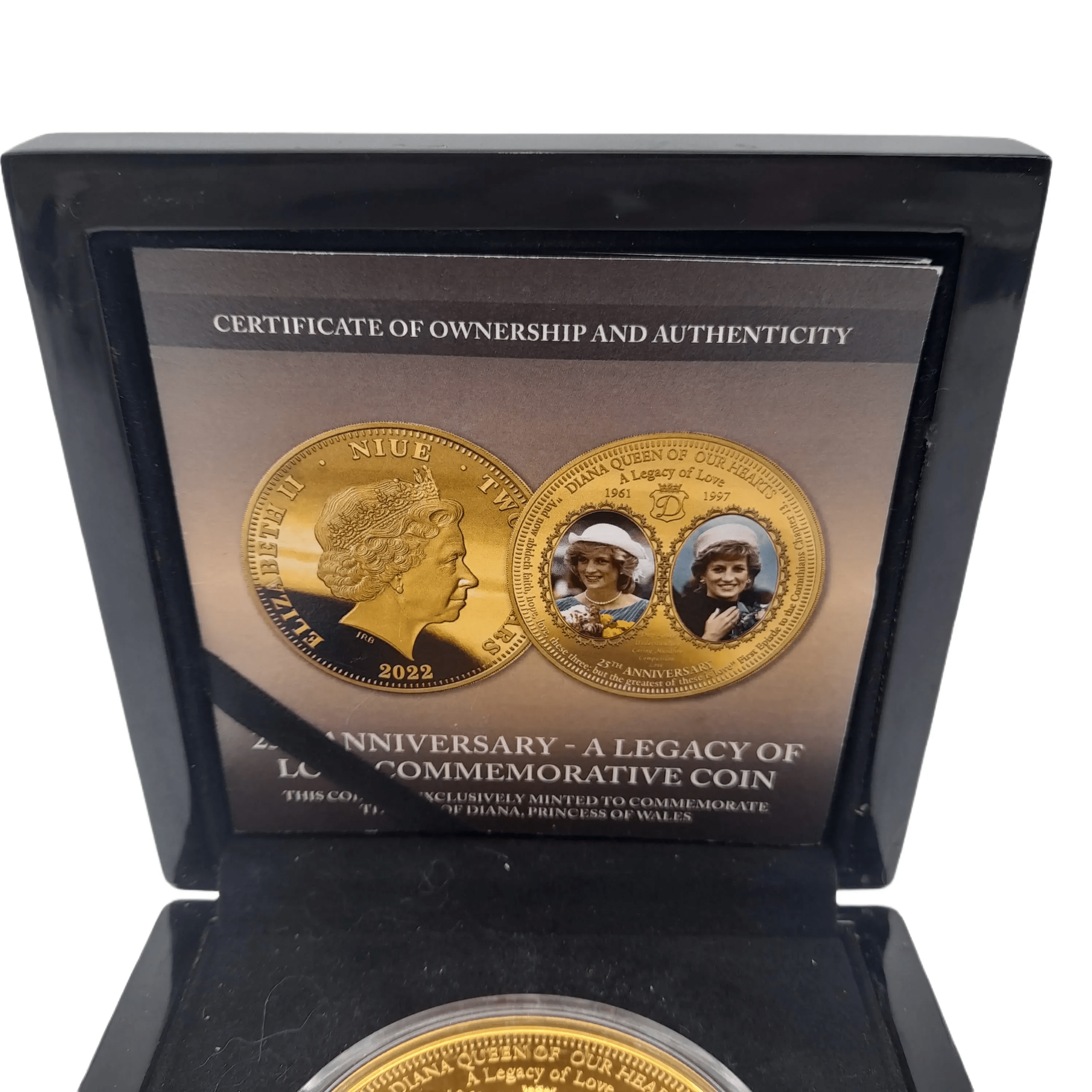 The Bradford Exchange: Diana, Queen Of Our Hearts – A Legacy of Love Commemorative Coin + COA