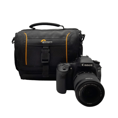 Canon EOS 80D DSLR Camera – with 18-55mm Lens & Accessories (MR 1334815)