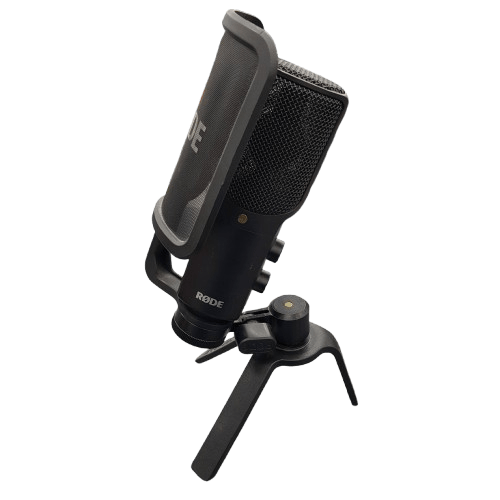Rode Microphone With Stand NT-USB Black