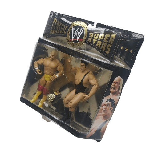 Classic WWE Super Stars ‘Hulk Hogan Vs Andre The Giant’ Like New In Box (NA1354741