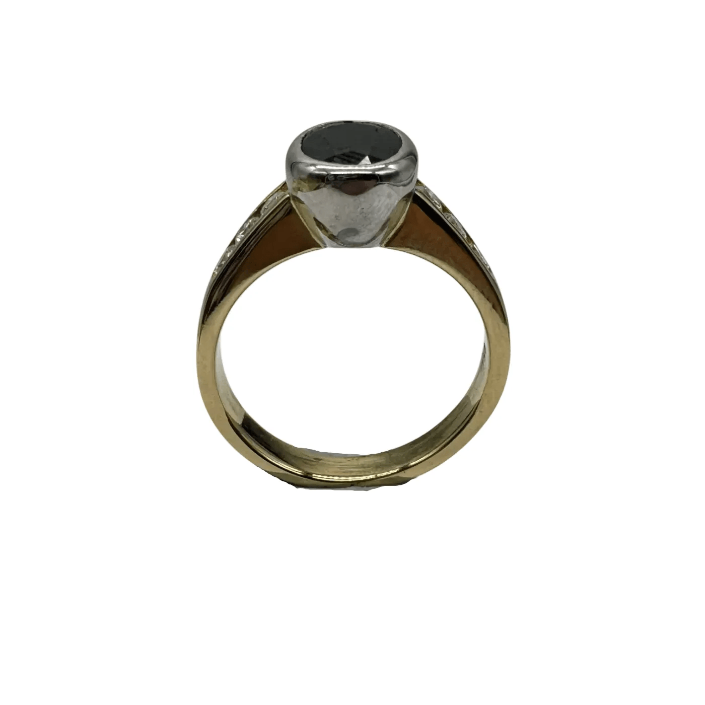 Ladies 18ct Yellow Gold Sapphire & Diamond Ring 1.95ct TSW With Valuation N 6 3/4 With Valuation (WR 1308219)