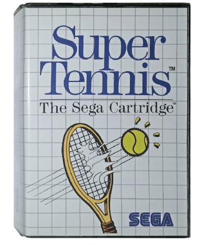 Super Tennis Sega Game In Case With Manual – Good Condition (CP-1053422)