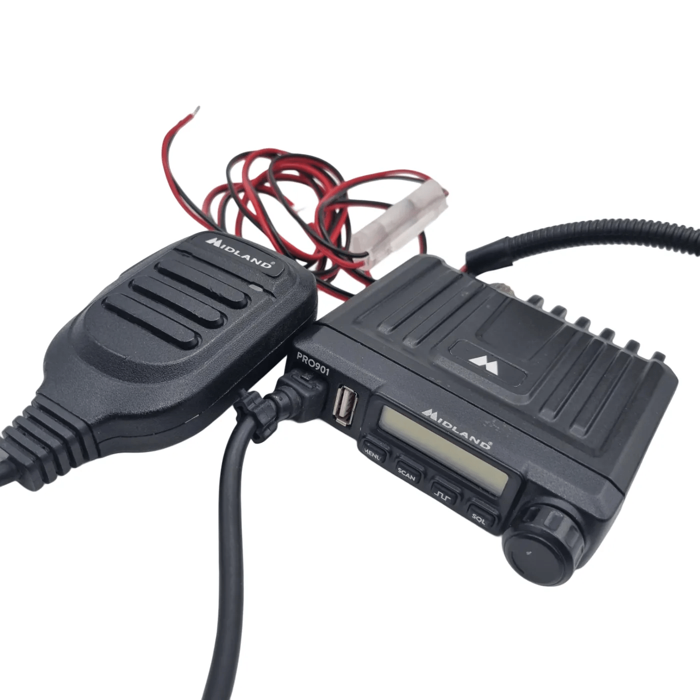 Midland UHF Radio PR0901 Compact Two way Radio with Cords (WR 1346153)