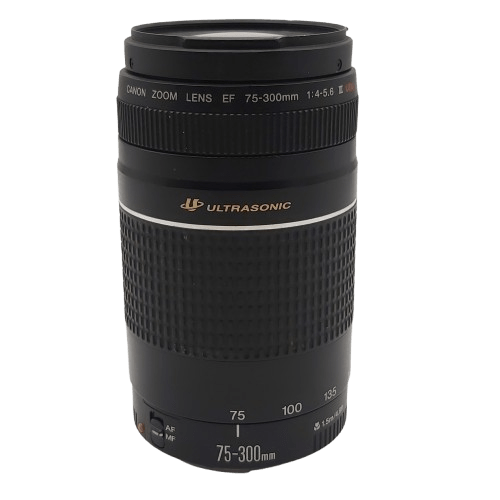 Canon Ultrasonic Zoom Lens EF 75-300mm 1:4-5.6 3 USM Camera Lens (CP-1349748)