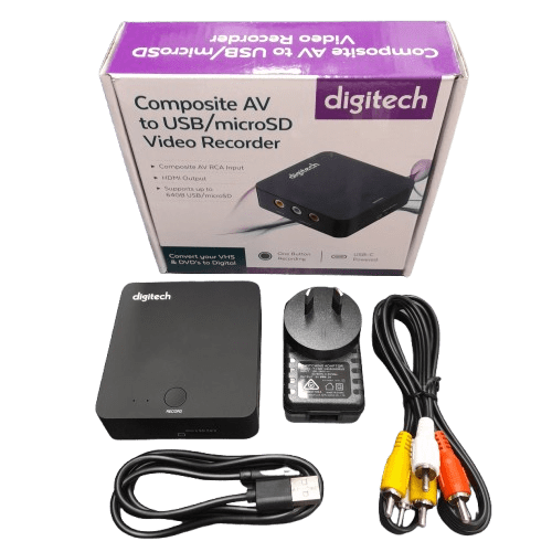 Digitech Composite AV to USB/microSD Video Recorder – (LN)