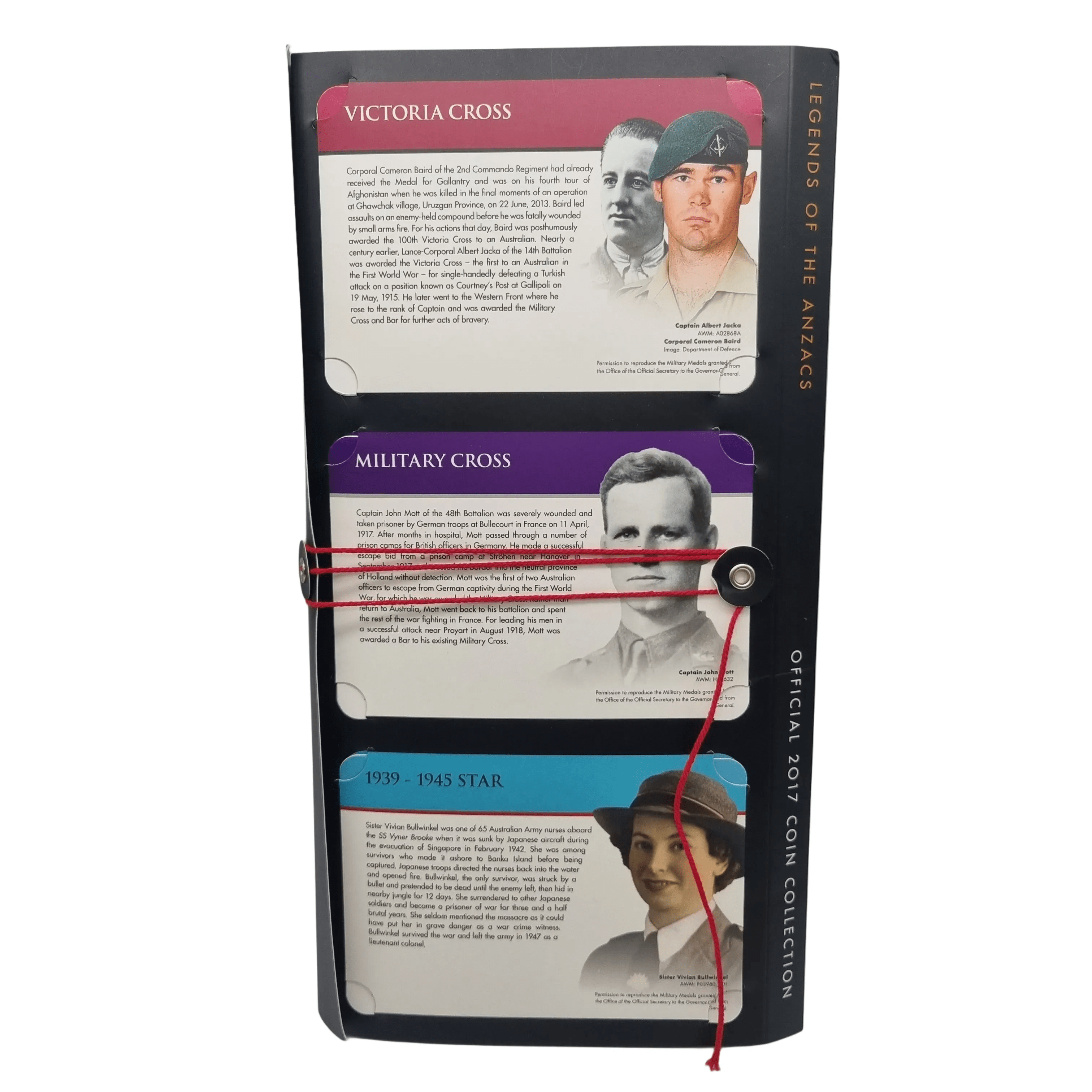 Royal Australian Mint: Legend Of The ANZACS Official 2017 14 Coin Collection In Folder