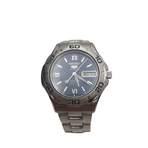 Mens Seiko Sports 5 Watch Stainless Steel (NA 1350815)